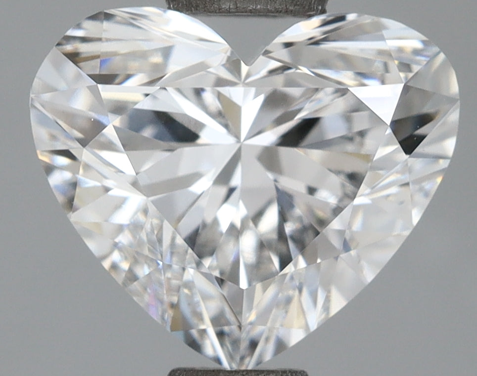 1.62 Carat Heart Shaped, Excellent Cut, D Color, VVS1 Clarity, IGI Certified Lab Grown Diamond