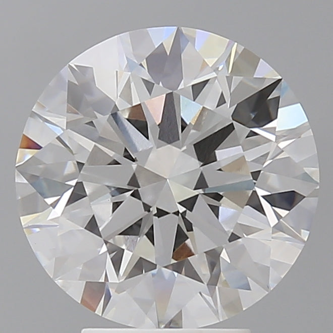 4.58 Carat Round Shaped, Ideal Cut, E Color, VVS2 Clarity, IGI Certified Lab Grown Diamond