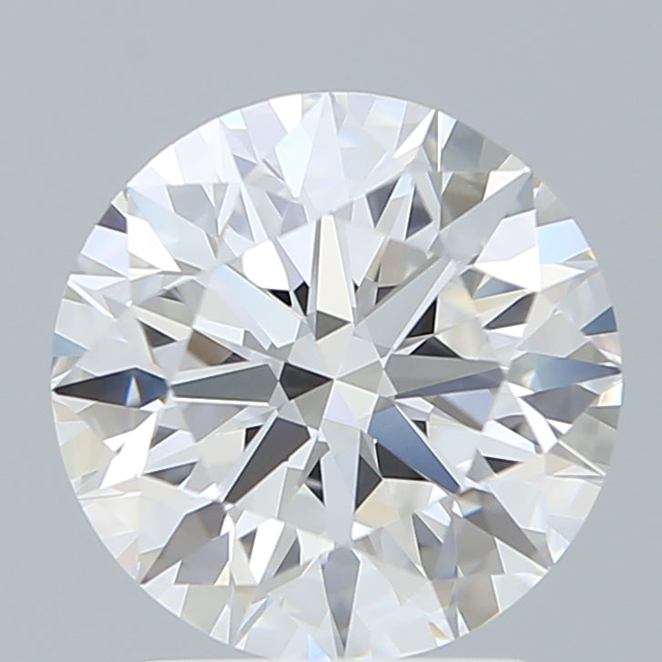 2.63 Carat Round Shaped, Excellent Cut, E Color, VVS2 Clarity, IGI Certified Lab Grown Diamond