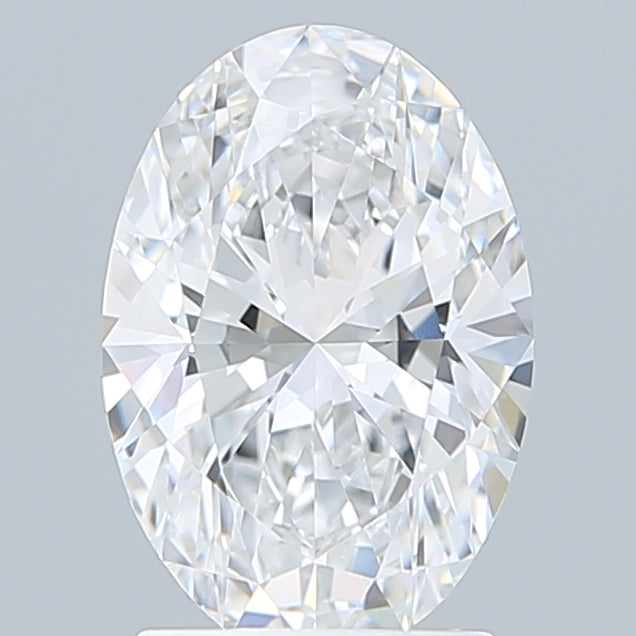 2.02 Carat Oval Shaped, Ideal Cut, D Color, VVS2 Clarity, IGI Certified Lab Grown Diamond