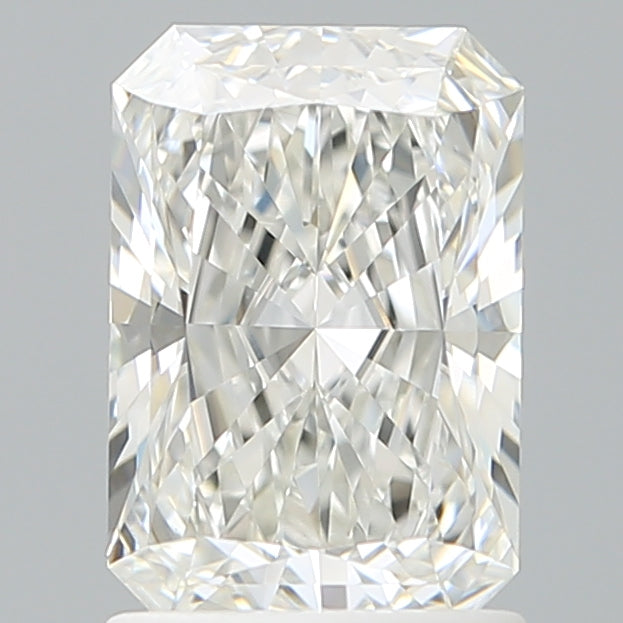 1.56 Carat Radiant Shaped, Ideal Cut, F Color, VVS2 Clarity, IGI Certified Lab Grown Diamond