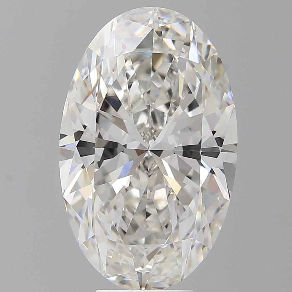 7.58 Carat Oval Shaped, Ideal Cut, G Color, VS1 Clarity, IGI Certified Lab Grown Diamond