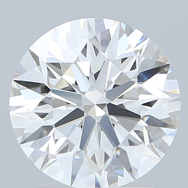 2.29 Carat Round Shaped, Excellent Cut, F Color, VVS1 Clarity, IGI Certified Lab Grown Diamond