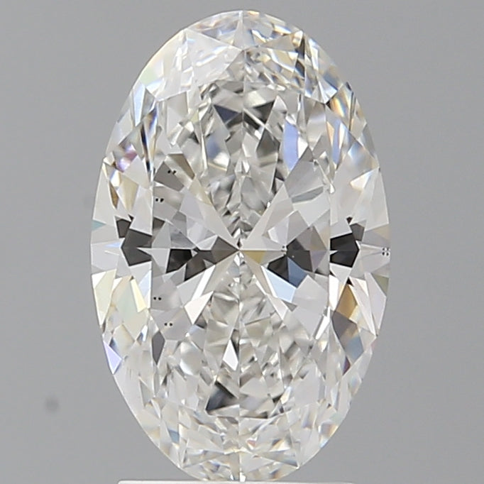 2.56 Carat Oval Shaped, Ideal Cut, F Color, VS2 Clarity, IGI Certified Lab Grown Diamond