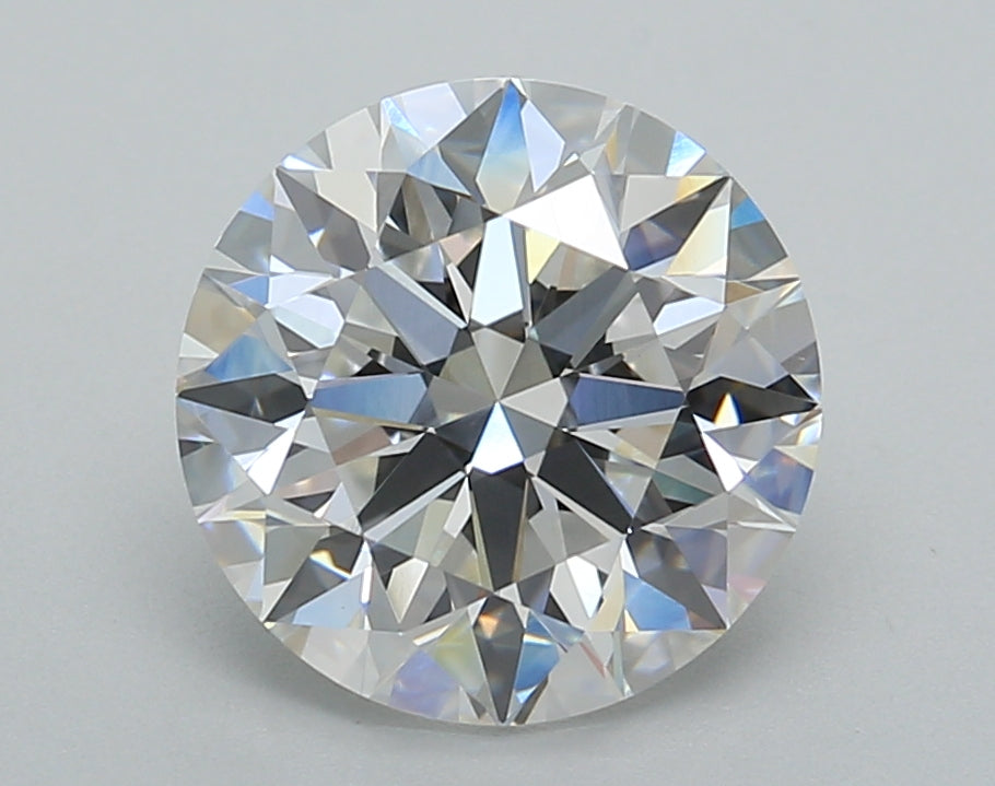 3.02 Carat Round Shaped, Ideal Cut, E Color, VVS2 Clarity, IGI Certified Lab Grown Diamond