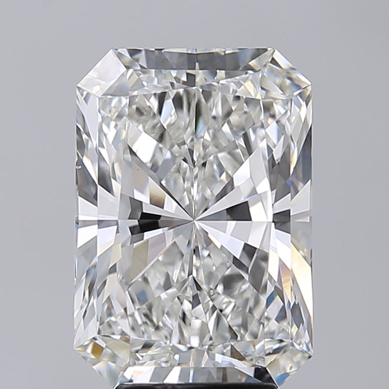 5.02 Carat Radiant Shaped, Ideal Cut, G Color, VS1 Clarity, IGI Certified Lab Grown Diamond
