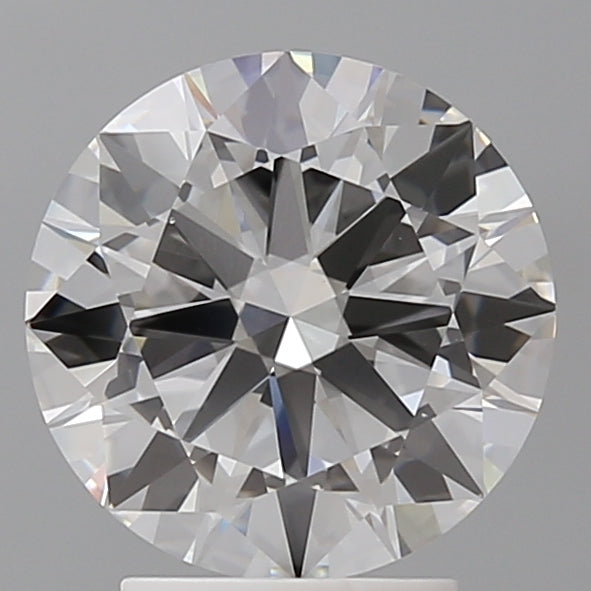 3.03 Carat Round Shaped, Excellent Cut, E Color, VVS2 Clarity, IGI Certified Lab Grown Diamond
