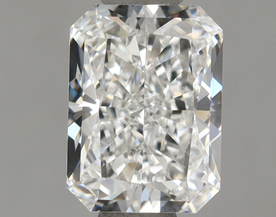 1.15 Carat Radiant Shaped, Ideal Cut, E Color, VS1 Clarity, IGI Certified Lab Grown Diamond