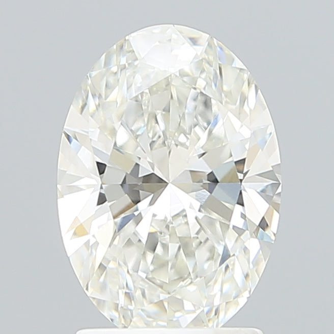 2.01 Carat Oval Shaped, Ideal Cut, G Color, VVS2 Clarity, IGI Certified Lab Grown Diamond