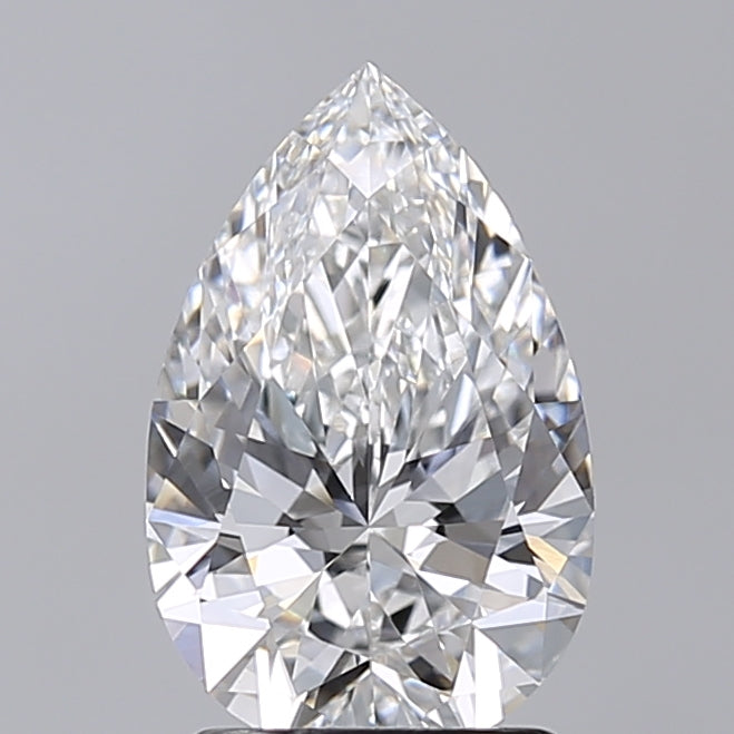 2.02 Carat Pear Shaped, Very Good Cut, E Color, VVS2 Clarity, IGI Certified Lab Grown Diamond