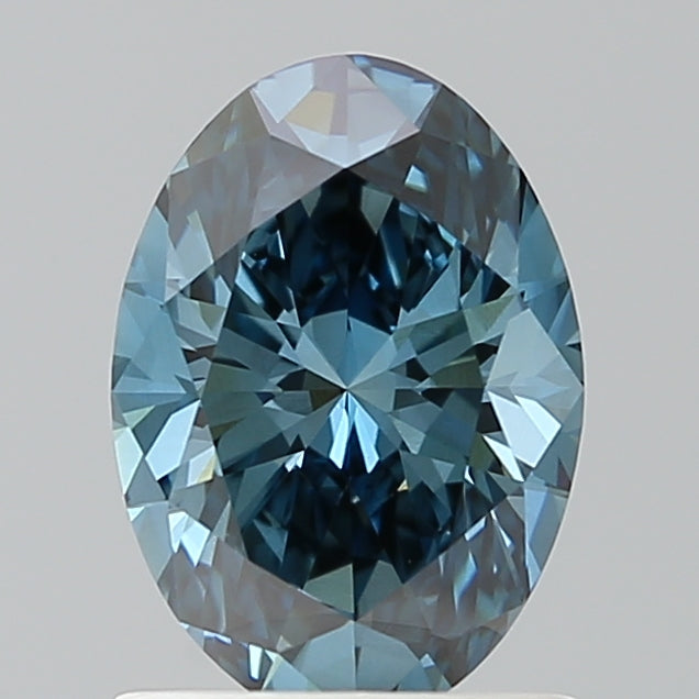 1.21 Carat Oval Shaped, Ideal Cut, VVS2 Clarity, IGI Certified Lab Grown Diamond