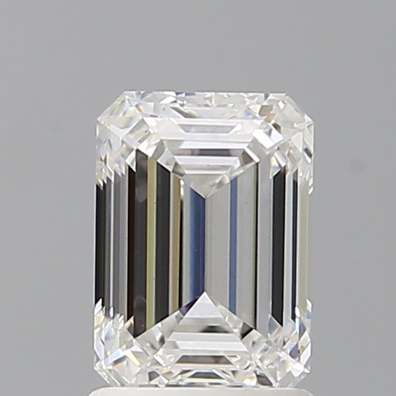 1.56 Carat Emerald Shaped, Ideal Cut, E Color, VVS2 Clarity, IGI Certified Lab Grown Diamond