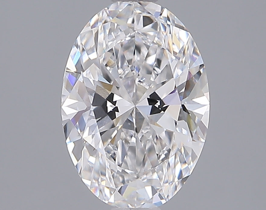 2.03 Carat Oval Shaped, Ideal Cut, D Color, VVS2 Clarity, IGI Certified Lab Grown Diamond
