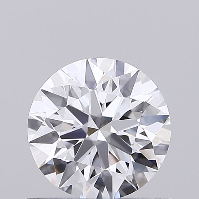 0.55 Carat Round Shaped, Ideal Cut, D Color, IF Clarity, IGI Certified Lab Grown Diamond