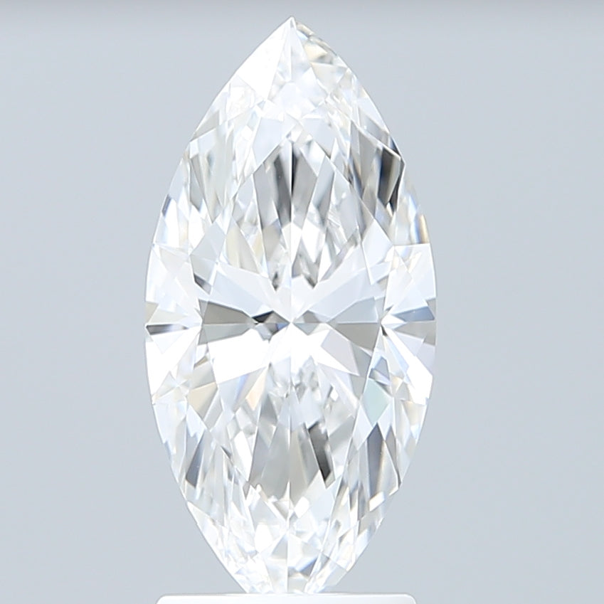 2.10 Carat Marquise Shaped, Ideal Cut, E Color, VVS1 Clarity, IGI Certified Lab Grown Diamond