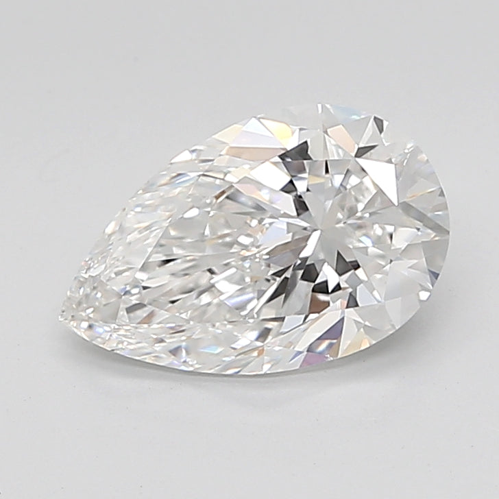 3.05 Carat Pear Shaped, Excellent Cut, E Color, VS1 Clarity, IGI Certified Lab Grown Diamond