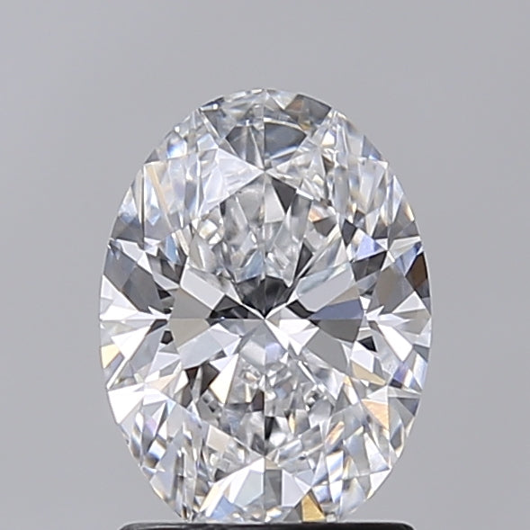 1.51 Carat Oval Shaped, Excellent Cut, D Color, VVS2 Clarity, IGI Certified Lab Grown Diamond