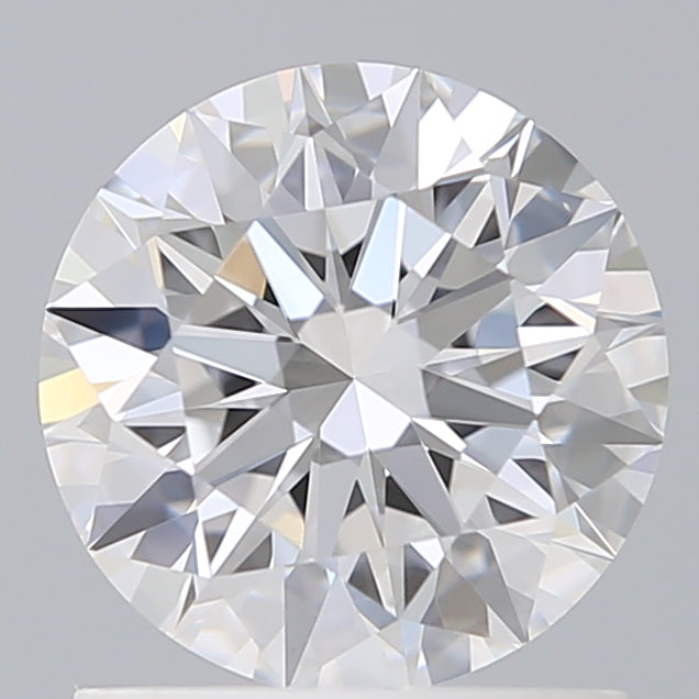 1.23 Carat Round Shaped, Ideal Cut, D Color, VVS2 Clarity, IGI Certified Lab Grown Diamond