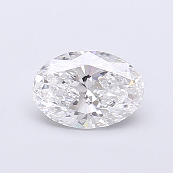 0.53 Carat Oval Shaped, Very Good Cut, D Color, VS1 Clarity, IGI Certified Lab Grown Diamond