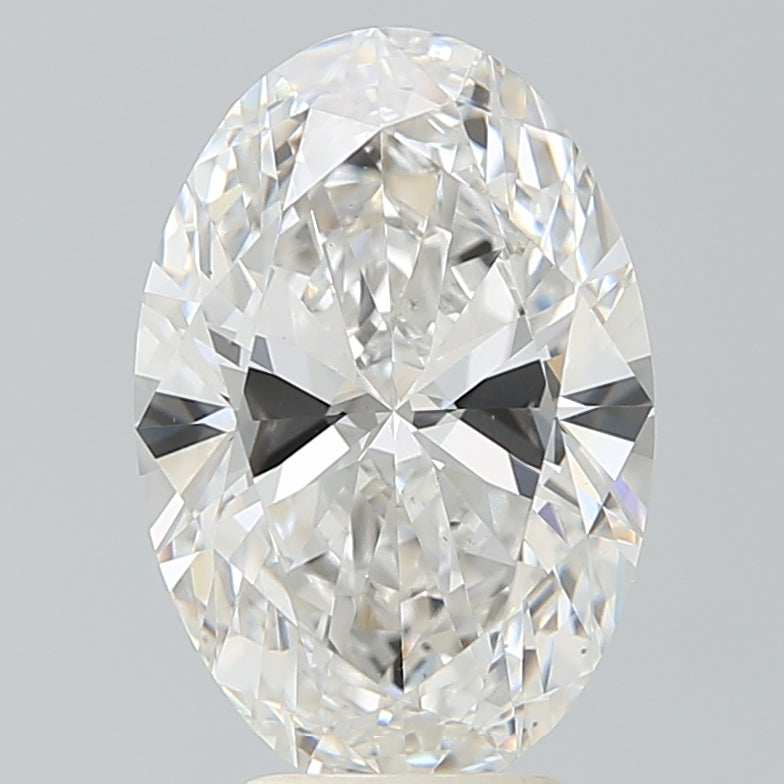 4.43 Carat Oval Shaped, Ideal Cut, F Color, VS1 Clarity, IGI Certified Lab Grown Diamond