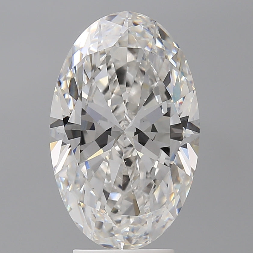 4.08 Carat Oval Shaped, Ideal Cut, E Color, VS1 Clarity, IGI Certified Lab Grown Diamond