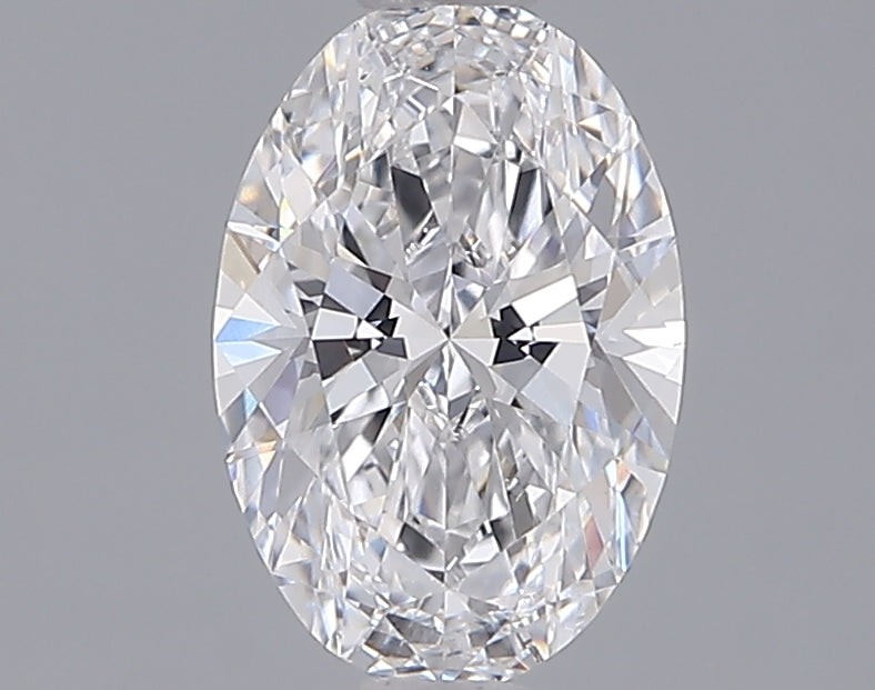1.28 Carat Oval Shaped, Ideal Cut, D Color, VS1 Clarity, IGI Certified Lab Grown Diamond