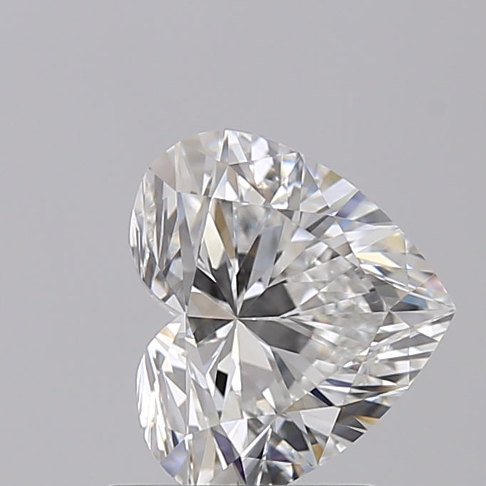 1.51 Carat Heart Shaped, Ideal Cut, F Color, VVS1 Clarity, IGI Certified Lab Grown Diamond
