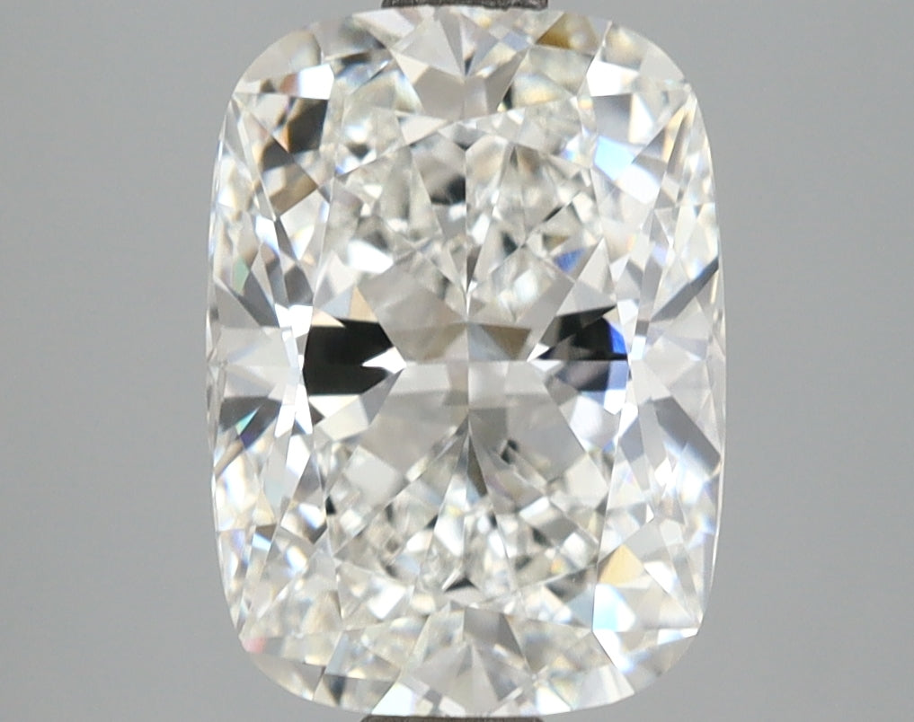 3.57 Carat Cushion Shaped, Ideal Cut, F Color, VVS2 Clarity, IGI Certified Lab Grown Diamond
