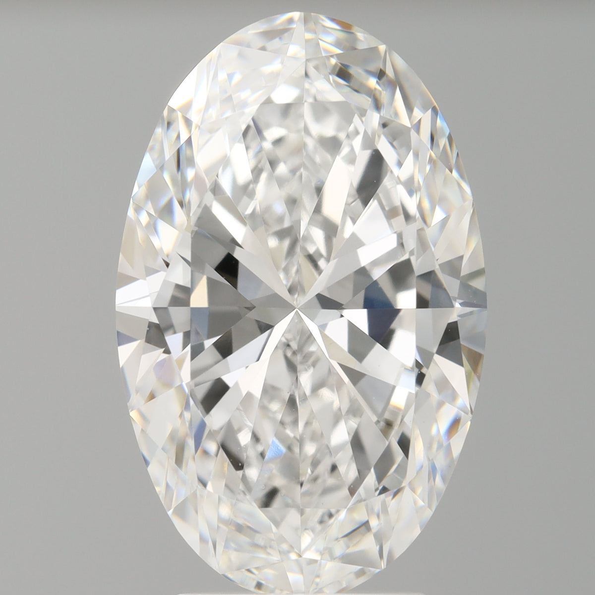 4.05 Carat Oval Shaped, Ideal Cut, E Color, VVS2 Clarity, IGI Certified Lab Grown Diamond