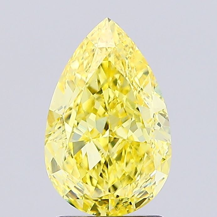 2.09 Carat Pear Shaped, Ideal Cut, VS1 Clarity, IGI Certified Lab Grown Diamond