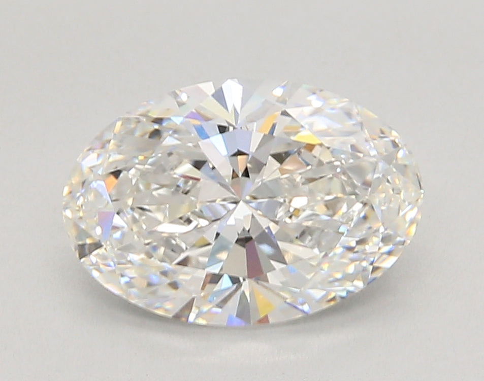 3.07 Carat Oval Shaped, Ideal Cut, E Color, VVS2 Clarity, IGI Certified Lab Grown Diamond