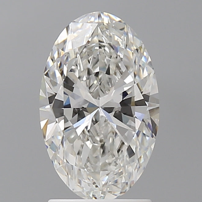 2.02 Carat Oval Shaped, Ideal Cut, F Color, VVS2 Clarity, IGI Certified Lab Grown Diamond