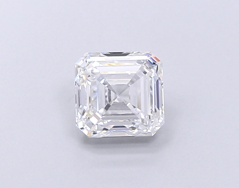 1.90 Carat Asscher Shaped, Very Good Cut, D Color, VS1 Clarity, IGI Certified Lab Grown Diamond