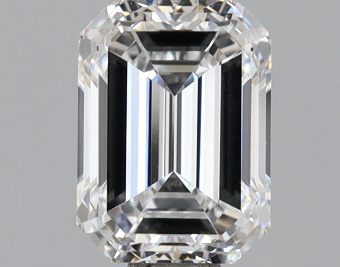 1.48 Carat Emerald Shaped, Excellent Cut, D Color, VVS2 Clarity, IGI Certified Lab Grown Diamond