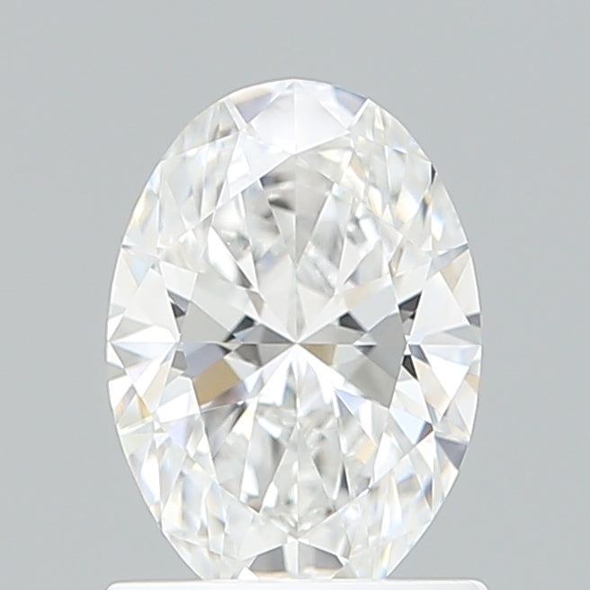 1.08 Carat Oval Shaped, Ideal Cut, E Color, VVS2 Clarity, IGI Certified Lab Grown Diamond
