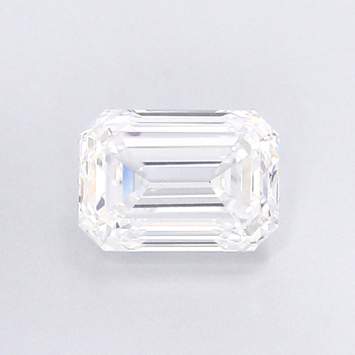 1.61 Carat Emerald Shaped, Very Good Cut, D Color, VVS2 Clarity, IGI Certified Lab Grown Diamond
