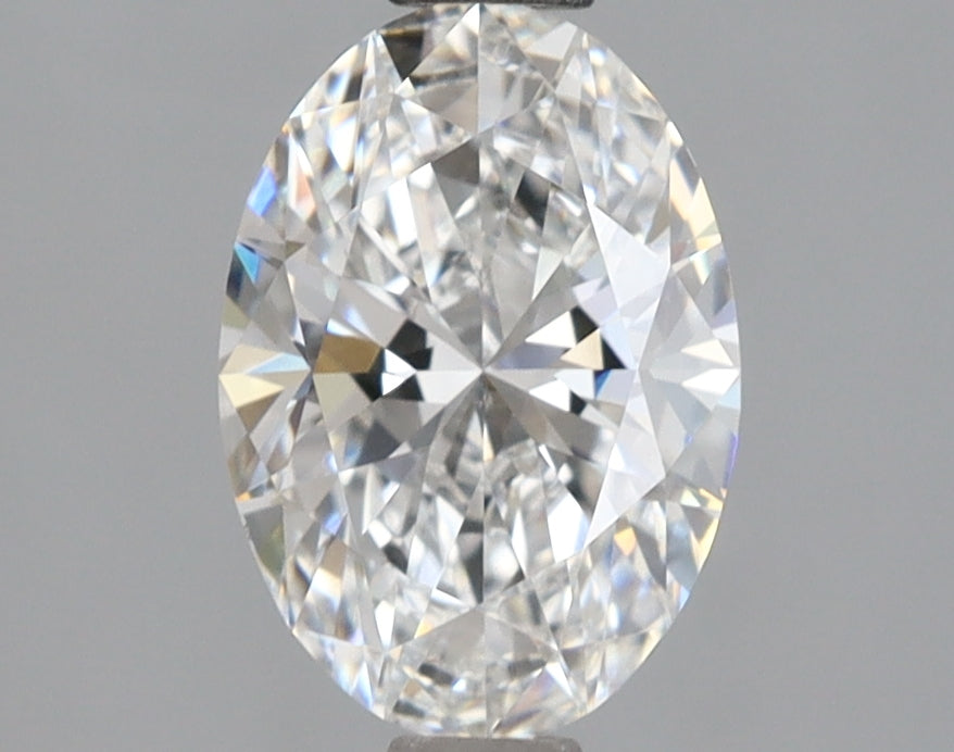 1.06 Carat Oval Shaped, Excellent Cut, D Color, VVS1 Clarity, IGI Certified Lab Grown Diamond