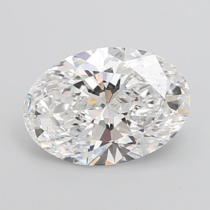 5.10 Carat Oval Shaped, Ideal Cut, E Color, VVS2 Clarity, IGI Certified Lab Grown Diamond