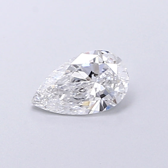 0.49 Carat Pear Shaped, Very Good Cut, D Color, VS1 Clarity, IGI Certified Lab Grown Diamond