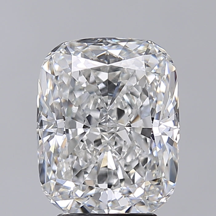 4.02 Carat Elongated Cushion Shaped, Excellent Cut, E Color, VS1 Clarity, IGI Certified Lab Grown Diamond
