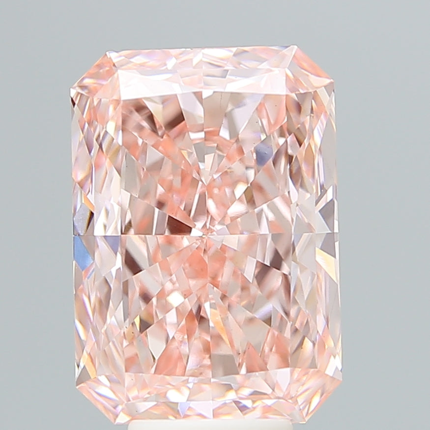 6.75 Carat Radiant Shaped, Excellent Cut, VS1 Clarity, IGI Certified Lab Grown Diamond
