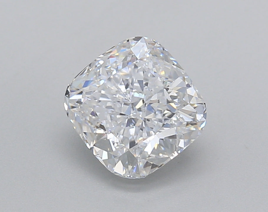 1.52 Carat Cushion Shaped, Excellent Cut, D Color, VS1 Clarity, IGI Certified Lab Grown Diamond