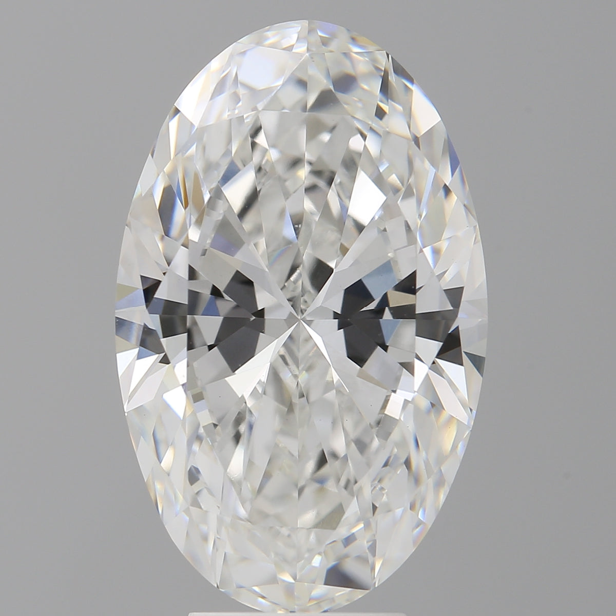 6.56 Carat Oval Shaped, Ideal Cut, E Color, VVS2 Clarity, IGI Certified Lab Grown Diamond