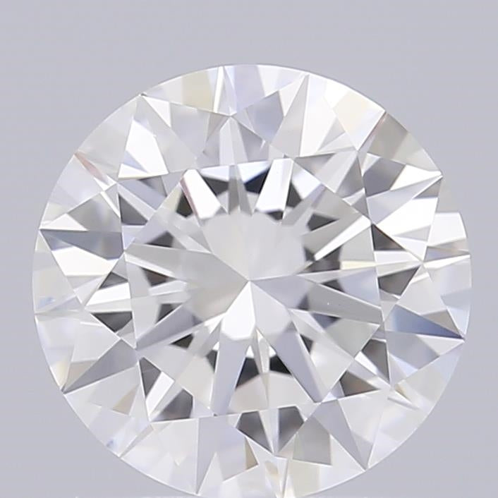 1.28 Carat Round Shaped, Excellent Cut, D Color, VVS2 Clarity, IGI Certified Lab Grown Diamond
