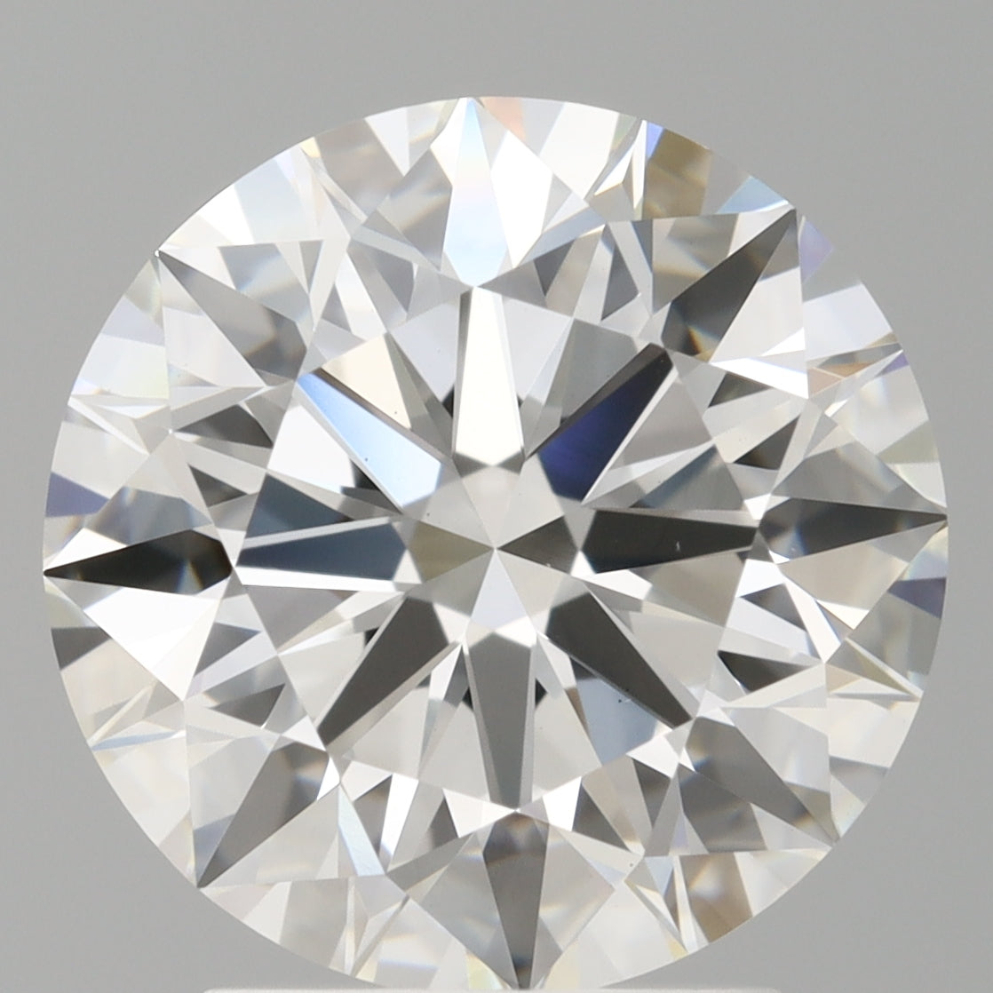 3.02 Carat Round Shaped, Ideal Cut, F Color, VS1 Clarity, IGI Certified Lab Grown Diamond