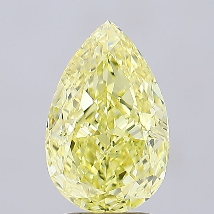 3.09 Carat Pear Shaped, Ideal Cut, VS1 Clarity, IGI Certified Lab Grown Diamond