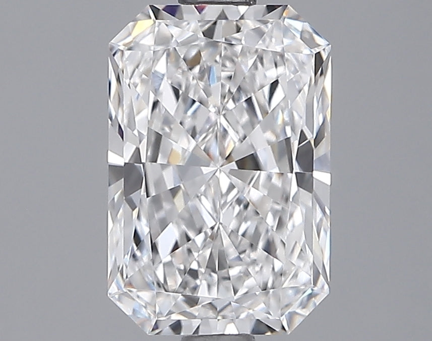 2.08 Carat Radiant Shaped, Ideal Cut, E Color, VVS1 Clarity, IGI Certified Lab Grown Diamond