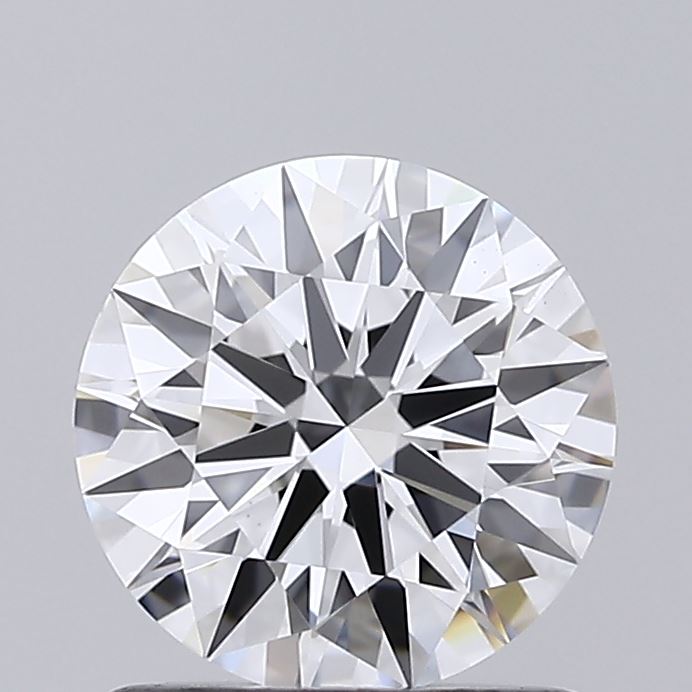 1.07 Carat Round Shaped, Ideal Cut, D Color, VVS2 Clarity, IGI Certified Lab Grown Diamond