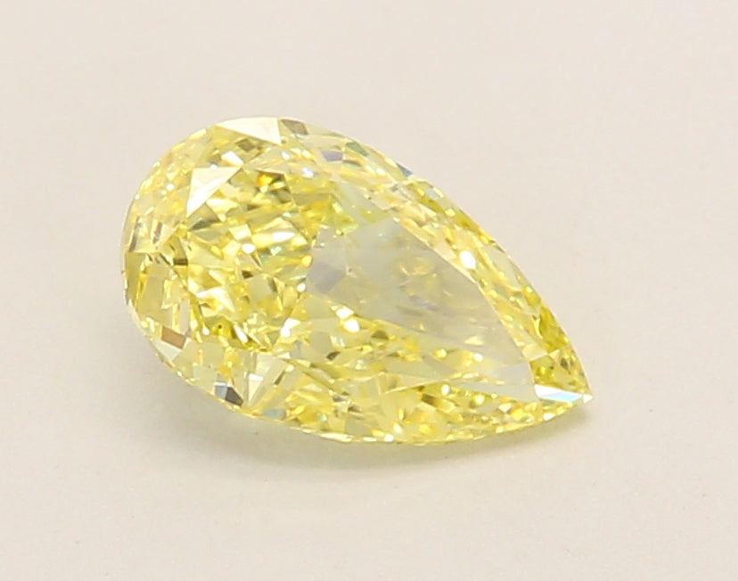 1.10 Carat Pear Shaped, Excellent Cut, VS2 Clarity, IGI Certified Lab Grown Diamond