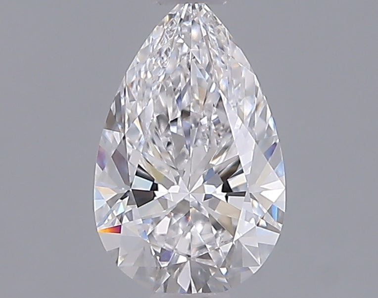 1.03 Carat Pear Shaped, Ideal Cut, D Color, VVS2 Clarity, IGI Certified Lab Grown Diamond